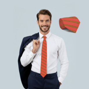 Patterned neck tie