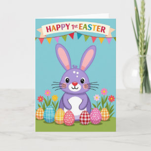 Patterned Ovoids Joyful Card