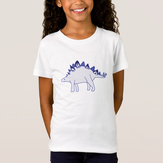 Patterned Stegosaurus clothing T-Shirt (Front)
