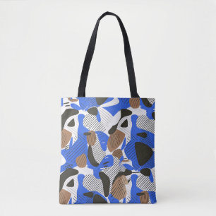 Patterned  tote bag
