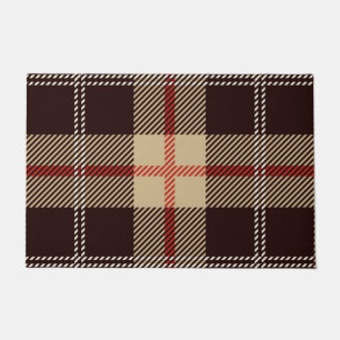 Patternl Stylish Scottish Geometric Vintage Doormat