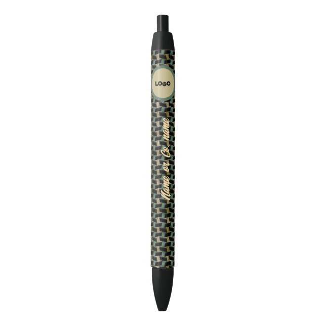 patterns  black ink pen (Front Vertical)