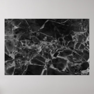 Patterns black marble surface that looks naturalab poster