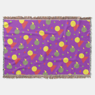 Patterns colourful shower curtain throw blanket
