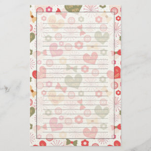 Patterns for Mother's Day Stationery