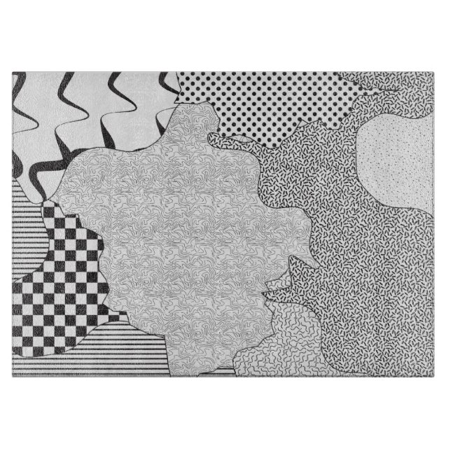 Patterns Galore Cutting Board (Front)