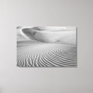 Patterns In The Sand Dunes Canvas Print