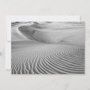 Patterns In The Sand Dunes Card