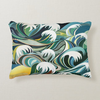 Patterns Inspired by the Sea Decorative Cushion