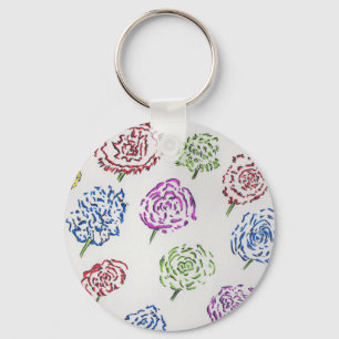 Patterns of Creation Key Ring