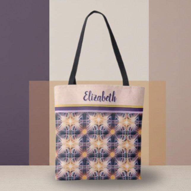 Patterns of Light  Tote Bag (Creator Uploaded)
