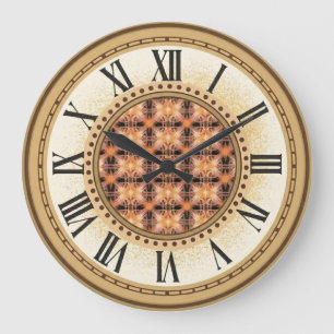 Patterns of Light Wall Clock