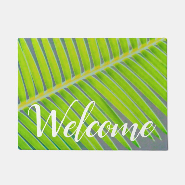 Patterns of Palms Doormat (Front)