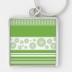 Patterns, Stripes & Circles: 2017 Pantone Greenery Key Ring