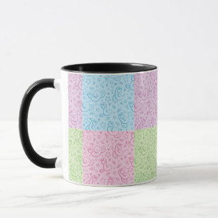 patterns with snakes mug