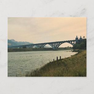 Patterson Bridge, Gold Beach, Oregon Postcard