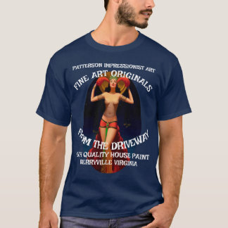 Patterson Fine Art Driveway House Paint Originals  T-Shirt