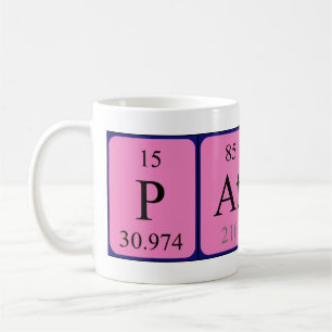 Patti periodic table name mug
