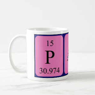 Patti periodic table name mug