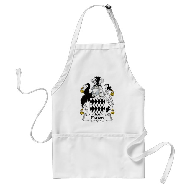 Patton Family Crest Standard Apron (Front)