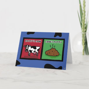 patty's cow card