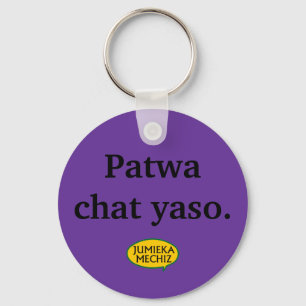 Patwa chat yaso key ring