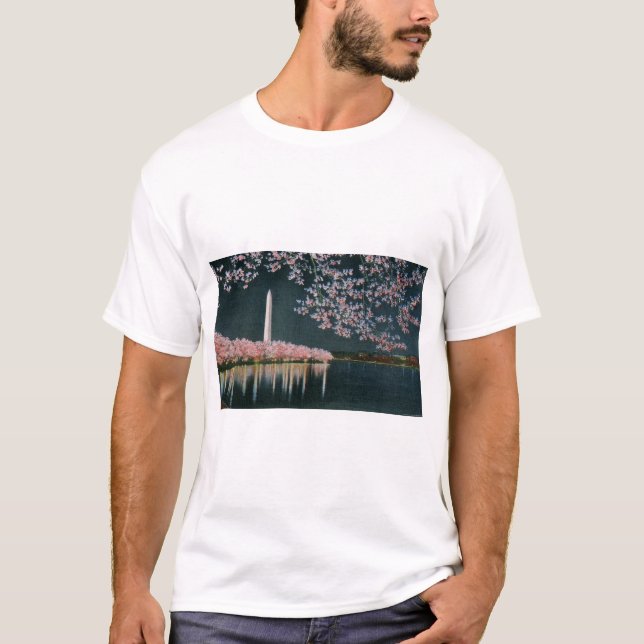 PAU42 Washington at Night.tif T-Shirt (Front)