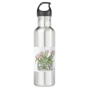 PAU58 Flower 1.tif 710 Ml Water Bottle