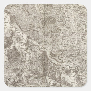 Pau, Bearn Square Sticker