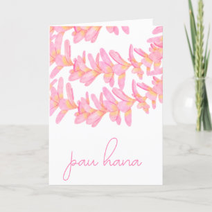 Pau Hana Thank You Card