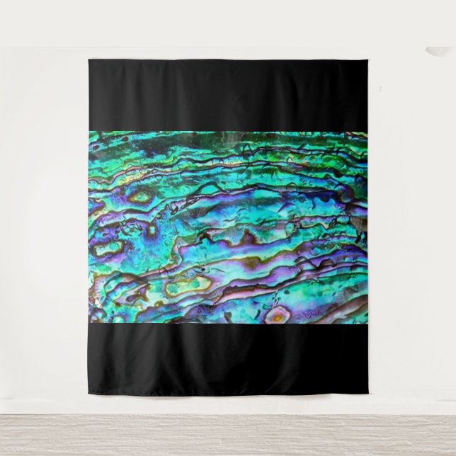 Paua Shell Abalone Tapestry (Front)