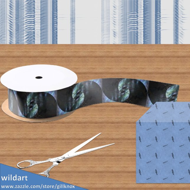 paua swirl satin ribbon (Creator Uploaded)