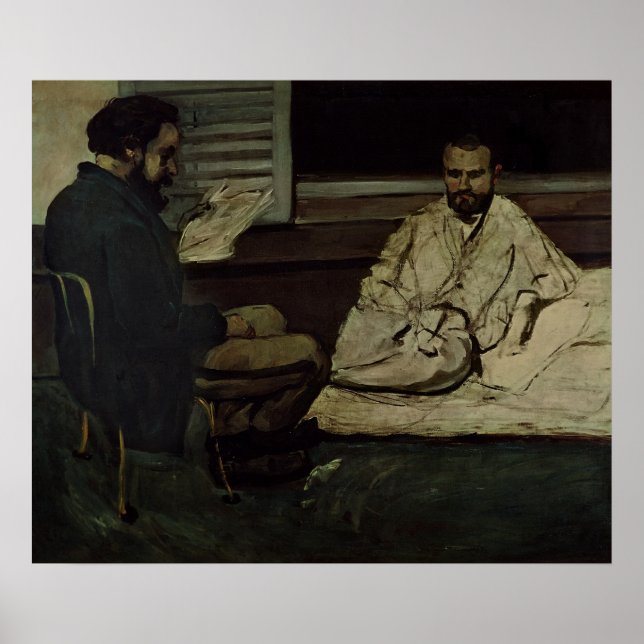 Paul Alexis  Reading a Manuscript Poster (Front)