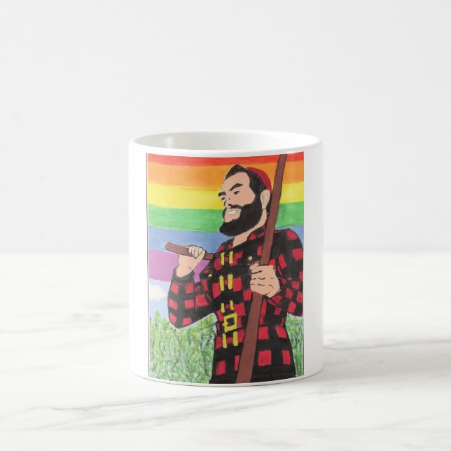 Paul Bunyan Bangor, Me Pride 2013 Coffee Mug (Center)