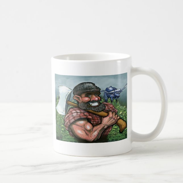 Paul Bunyan Coffee Mug (Right)