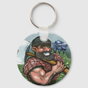 Paul Bunyan Key Ring