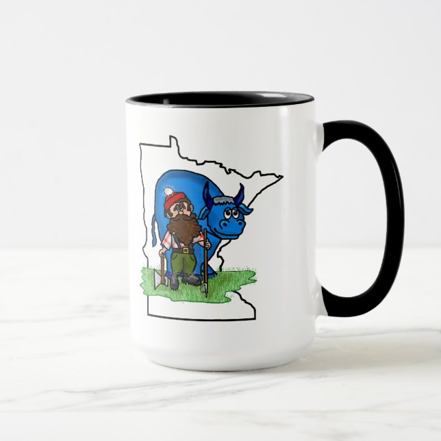 Paul Bunyan Minnesota Homeboy Mug (Right)
