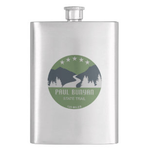 Paul Bunyan State Trail Hip Flask