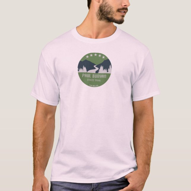 Paul Bunyan State Trail T-Shirt (Front)