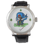 Paul Bunyan Watch with Trees and Axe