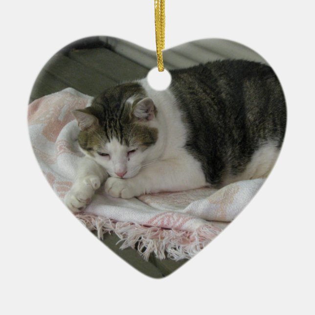 Paul Ceramic Tree Decoration (Front)