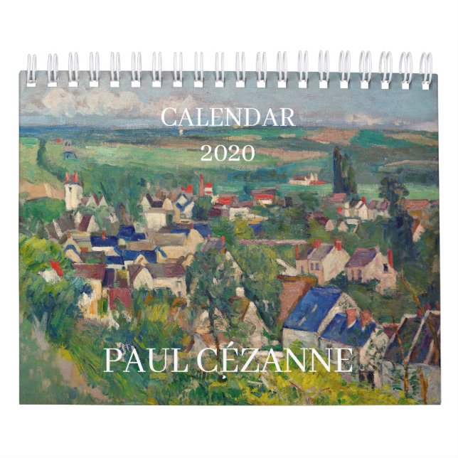 PAUL CÉZANNE 2020 FINE ART CALENDAR (Cover)