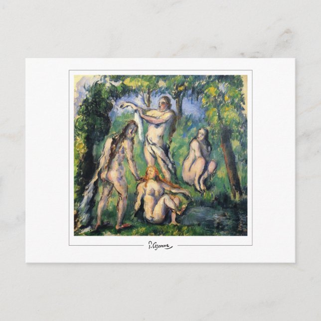 Paul Cézanne #786 - Fine Art Postcard (Front)