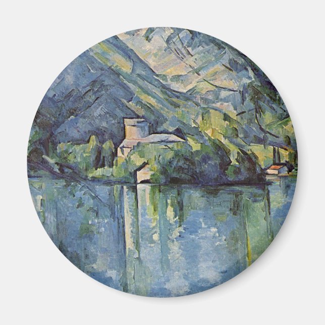 Paul Cézanne - Annecy Lake Magnet (Front)