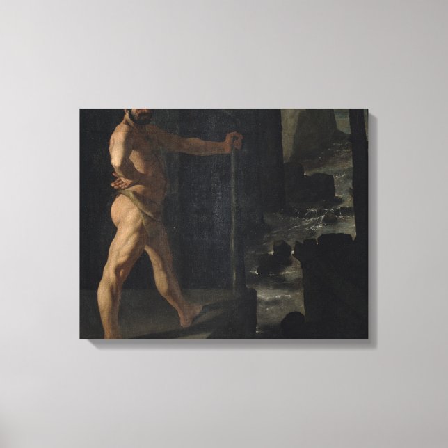 Paul Cezanne | Apotheosis of Delacroix Canvas Print (Front)