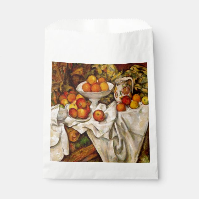 Paul Cezanne Apples Oranges Print Impressionism Favour Bags (Front)
