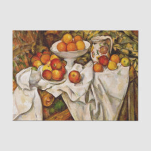 Paul Cezanne Apples Oranges Print Impressionism Tissue Paper