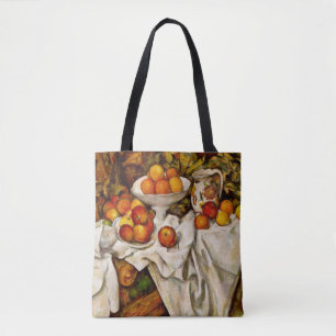 Paul Cezanne Apples Oranges Print Impressionism Tote Bag