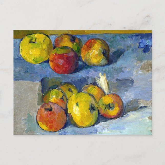 Paul Cezanne Apples Postcard (Front)