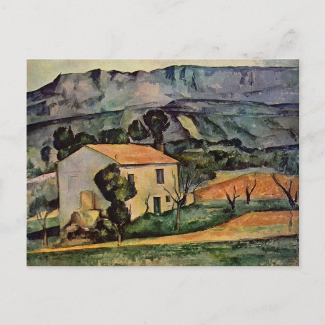 Paul Cezanne Art Postcard (Front)